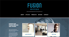 Desktop Screenshot of fusionhairchicago.com